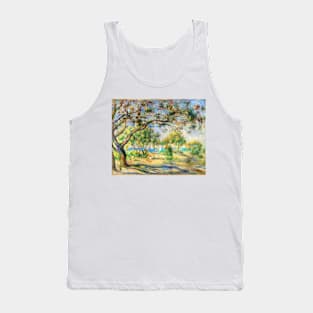 Bois de la Chaise, Women in the Woods, Noirmoutier 1892, Pierre-Auguste Renoir Tank Top